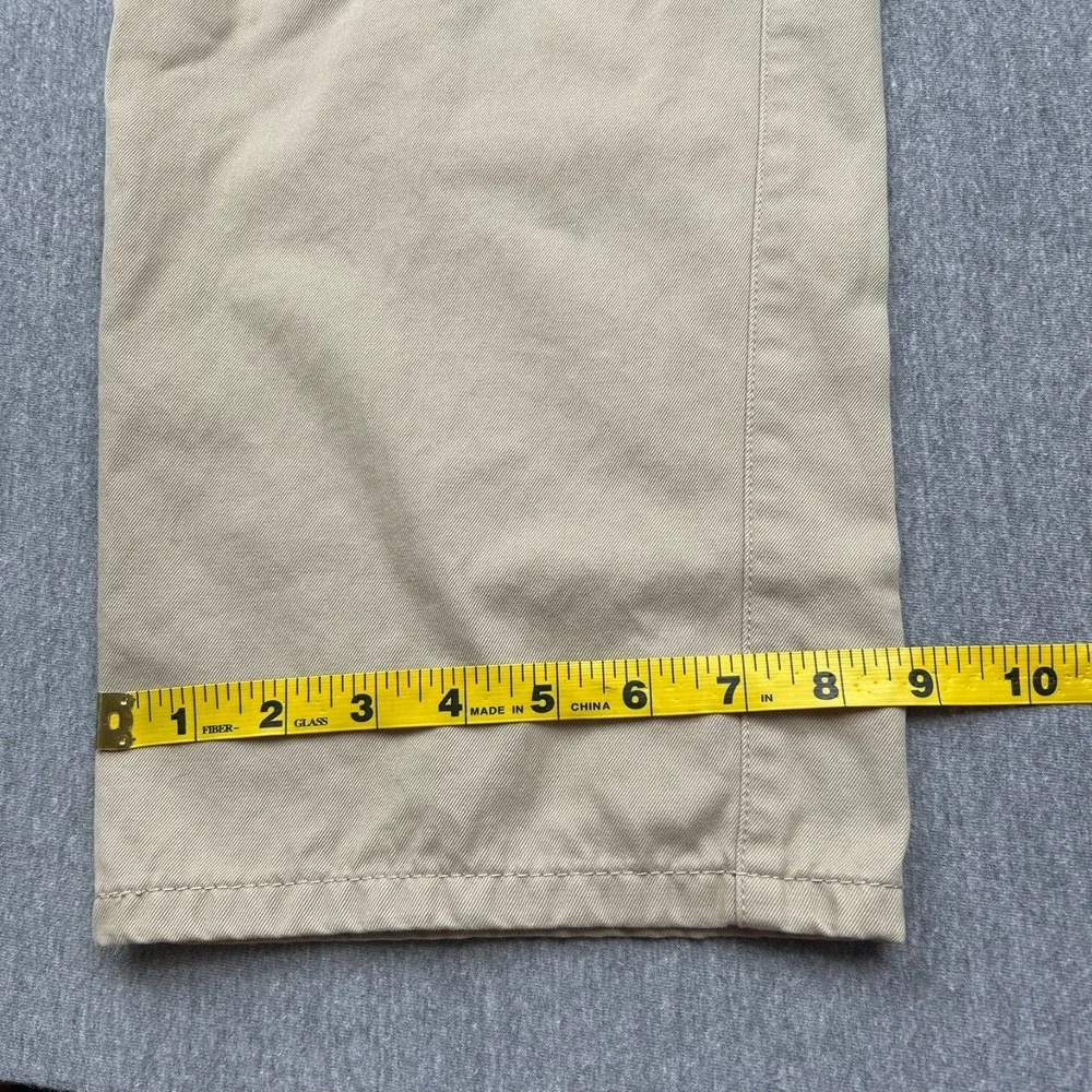 Peter Millar Twill Straight Leg Khaki Chino Pants Mens 38x31 Flat Front‎ Classic